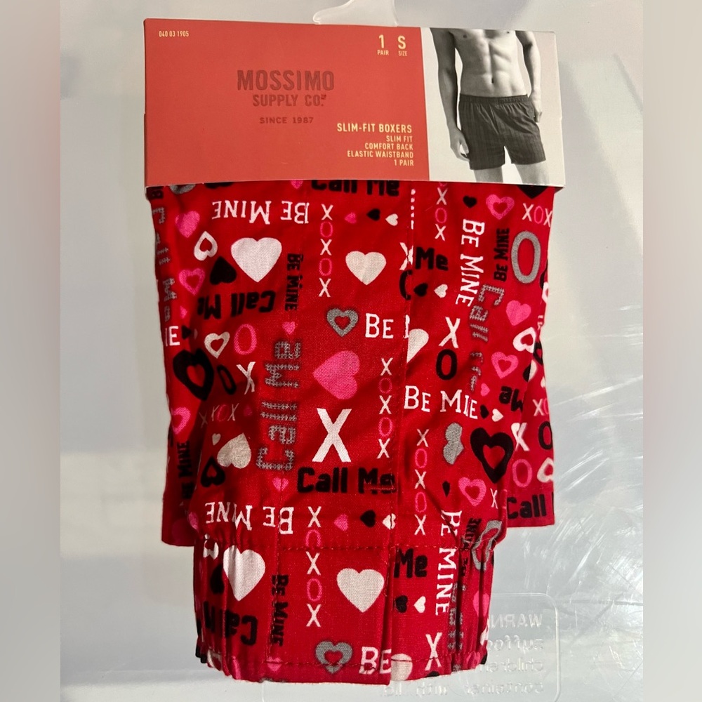♥️ Mossimo Valentines Boxers